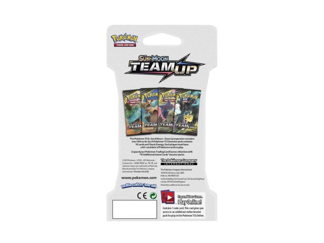Pokemon Pokemon Sun & Moon Team Up Sleeved Booster Pack (Random Art Package) (EN) - view 6