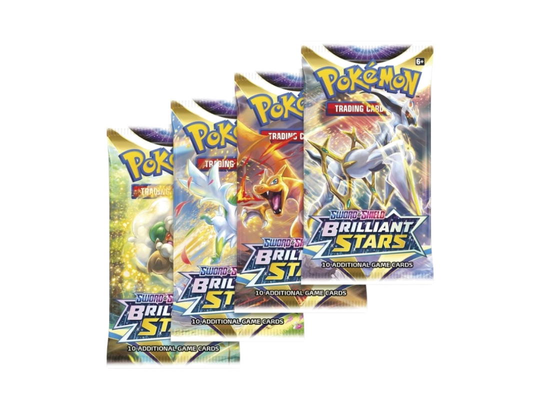 Pokemon Pokemon Sword & Shield "Brilliant Stars" Booster Pack (Random Art) (EN)