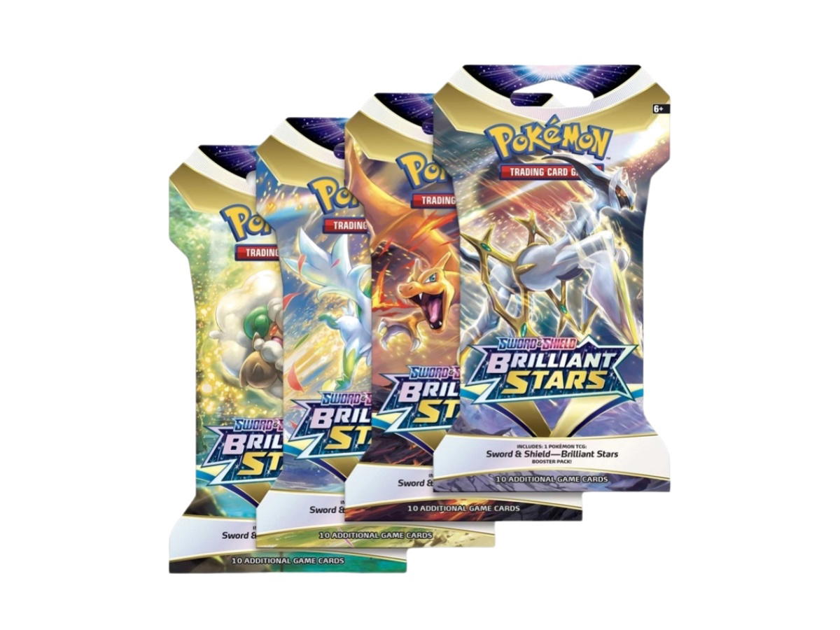 Pokemon Pokemon Sword & Shield Brilliant Stars Sleeved Booster Pack (Random Art Package) (EN)