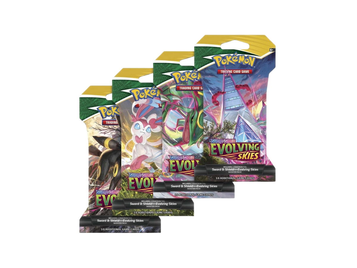 Pokemon Pokemon Sword & Shield "Evolving Skies" Sleeved Booster Pack (Random Art) (EN)