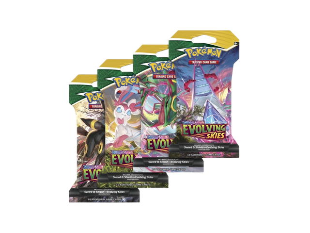 Pokemon Pokemon Sword & Shield "Evolving Skies" Sleeved Booster Pack (Random Art) (EN) - view 1