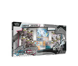 Buy Pokemon Scarlet & Violet "Black Bolt and White Flare" Premium Collection (EN) at Sasom – Authentic and Ready to Ship