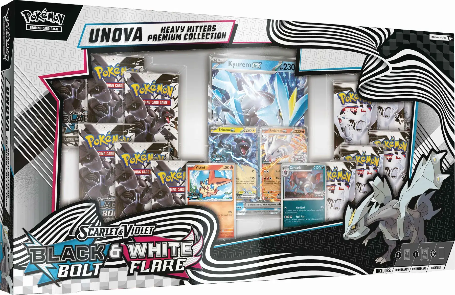 Pokemon Pokemon Scarlet & Violet "Black Bolt and White Flare" Premium Collection (EN)