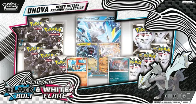 Pokemon Pokemon Scarlet & Violet "Black Bolt and White Flare" Premium Collection (EN) - view 2