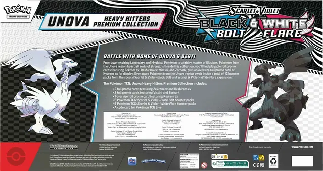 Pokemon Pokemon Scarlet & Violet "Black Bolt and White Flare" Premium Collection (EN) - view 5