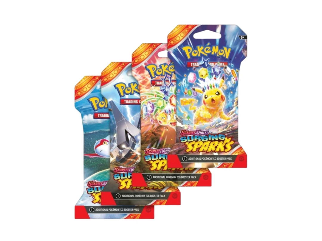 Pokemon Pokemon Scarlet & Violet "Surging Sparks" Sleeved Booster Pack (Random Art) (EN)