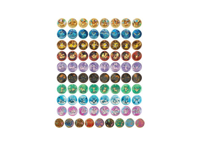 Pokemon Pokemon Scarlet & Violet "Eeveelution" Badge Set (Crystal Gathering) (CH) - view 3