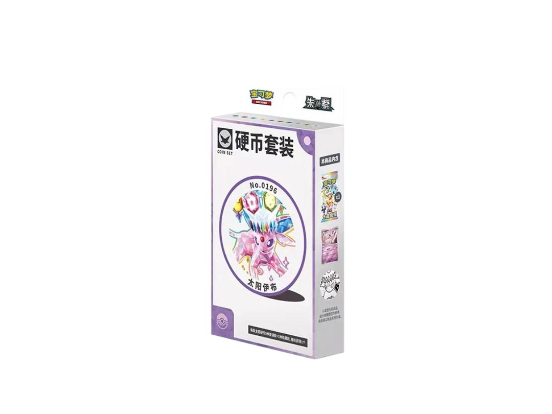 Pokemon Pokemon Scarlet & Violet "Eeveelution" Badge Set (Espeon) (CH)