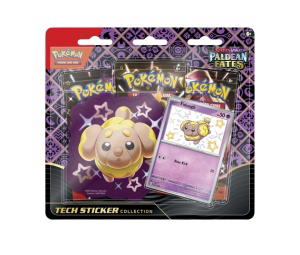Buy Pokemon Scarlet & Violet "Paldean Fates" Tech Sticker Collection & Fidough Promo Card (EN) at Sasom – Authentic and Ready to Ship