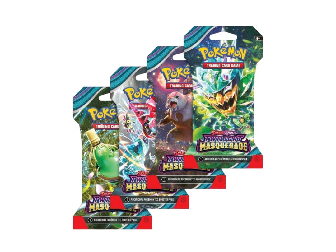 Pokemon Pokemon Scarlet & Violet "Twilight Masquerade" Sleeved Booster Pack (Random Art) (EN)