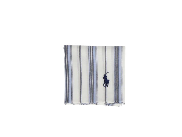 Polo Ralph Lauren Polo Ralph Lauren Men's Yarn-Dyed Handkerchief Saxophone Blue - view 1