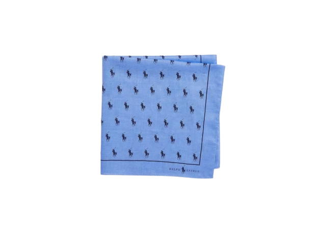 Polo Ralph Lauren Polo Ralph Lauren Logo Handkerchief Sky Blue - view 2