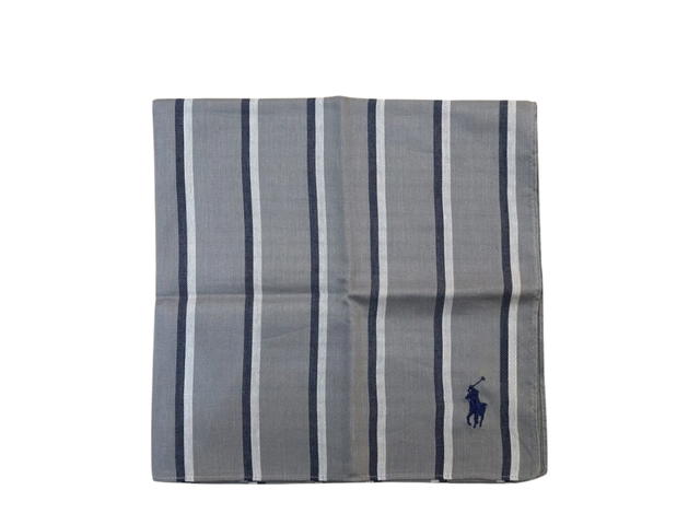 Polo Ralph Lauren Polo Ralph Lauren Striped Handkerchief Grey - view 2