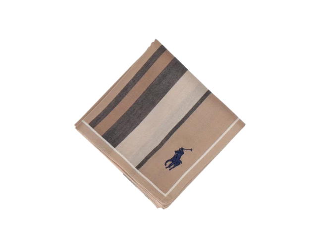 Polo Ralph Lauren Polo Ralph Lauren Yarn-dyed Handkerchief Beige - view 2