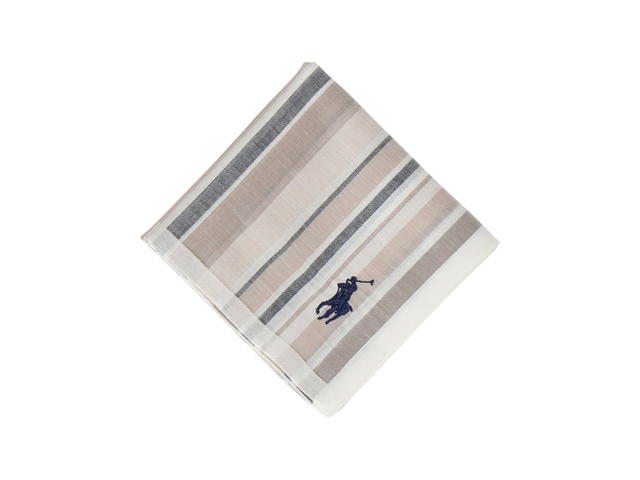 Polo Ralph Lauren Polo Ralph Lauren Yarn-dyed Handkerchief Beige - view 1