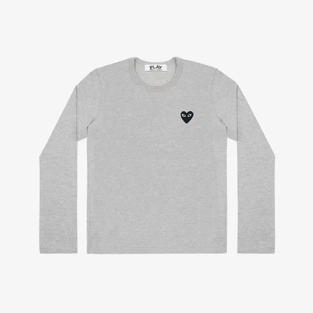 Comme des Garcons Play Comme des Garcons Black Heart LS T-Shirt Grey - view 1