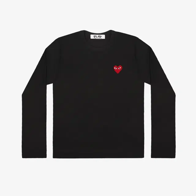 Comme des Garcons Play Comme des Garcons LS T-Shirt Black - view 1