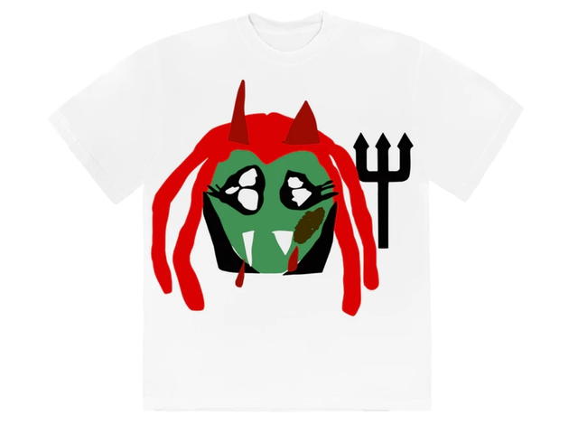 Playboi Carti Playboi Carti x Cactus Plant Flea Market Whole Lotta Red King Vamp T-shirt White - view 1