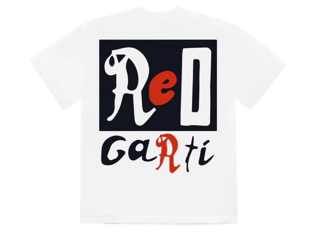 Playboi Carti Playboi Carti x Cactus Plant Flea Market Whole Lotta Red King Vamp T-shirt White - view 2