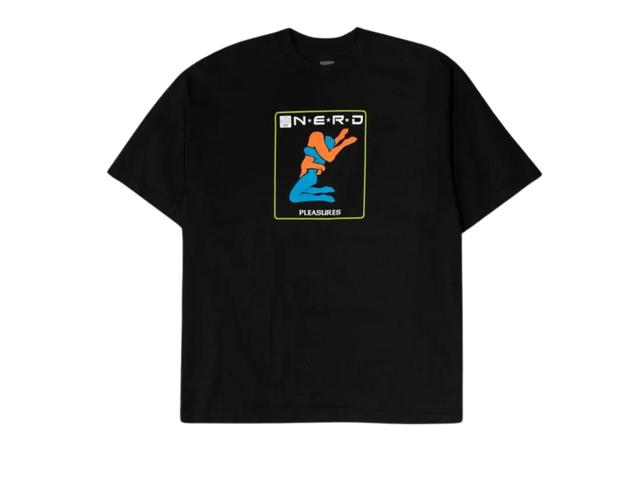 Pleasures Pleasures X N.E.R.D. Provider T-Shirt Black - view 1