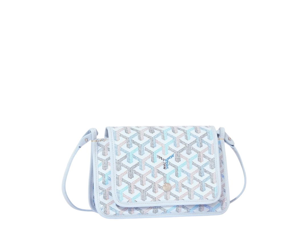 Goyard Goyard Plumet Pouch-Wallet Multicoloured Polar Blue
