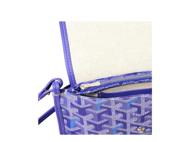 Goyard Goyard Plumet Pouch-Wallet Multicoloured Blueberry Purple - view 3