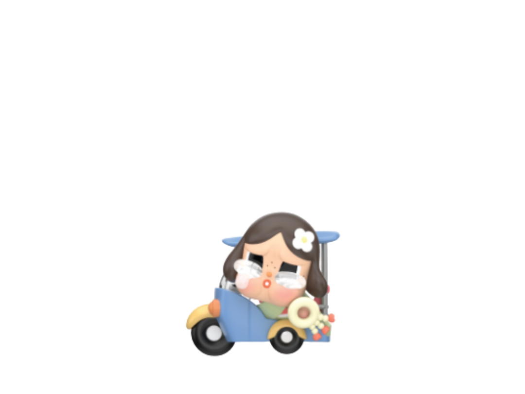 Pop Mart Pop Mart Crybaby Tuk Tuk Figure
