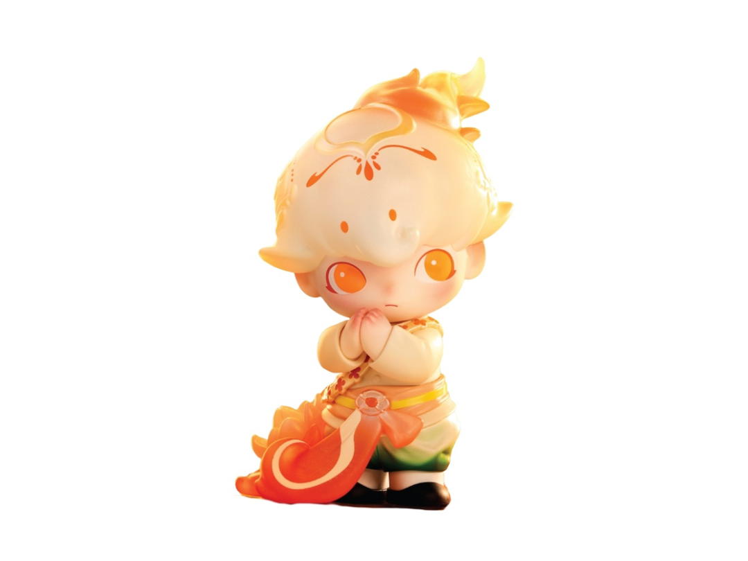 Pop Mart Pop Mart Dimoo Flaming Lotus Figure 100%
