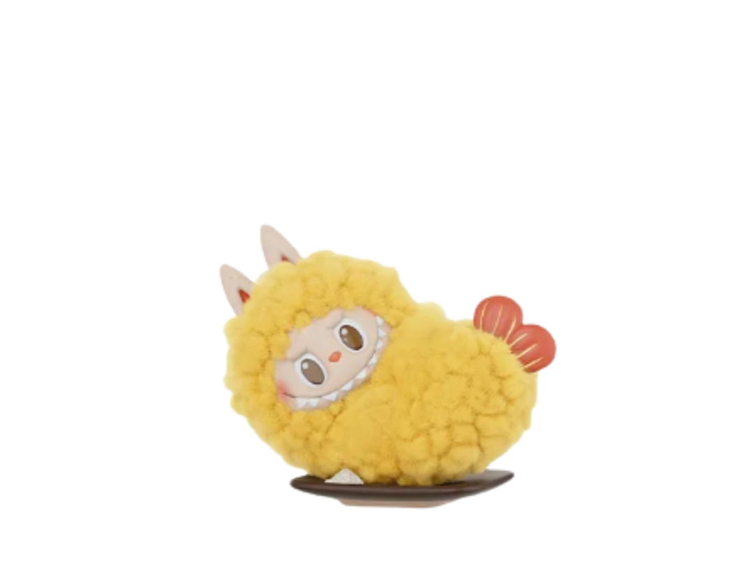 Pop Mart (เช็คการ์ด) Pop Mart Fried Shrimp Labubu The Monsters Wacky Mart Series Figures