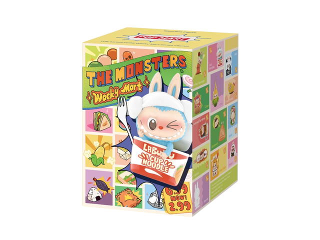 Pop Mart (เช็คการ์ด) Pop Mart Yakitori Labubu The Monsters Wacky Mart Series Figures - view 2