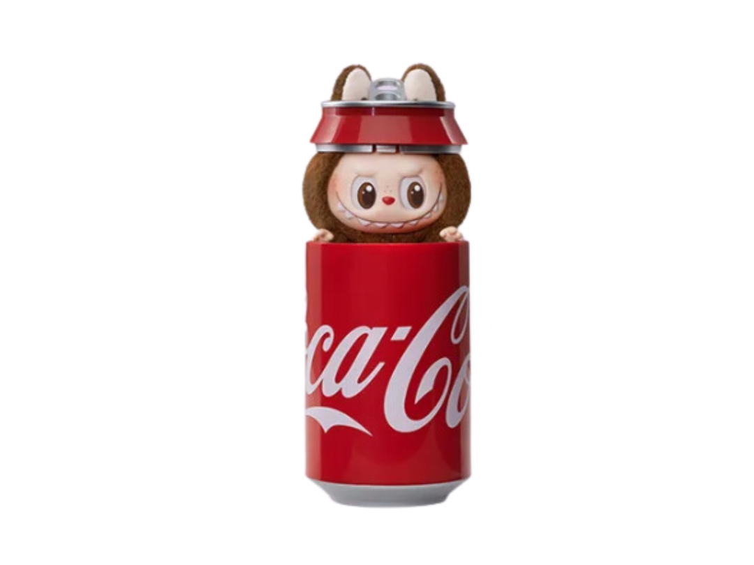 Pop Mart (เช็คการ์ด) Pop Mart Labubu Mysterious Guest (THE MONSTERS COCA-COLA SERIES-Vinyl Face Blind Box)