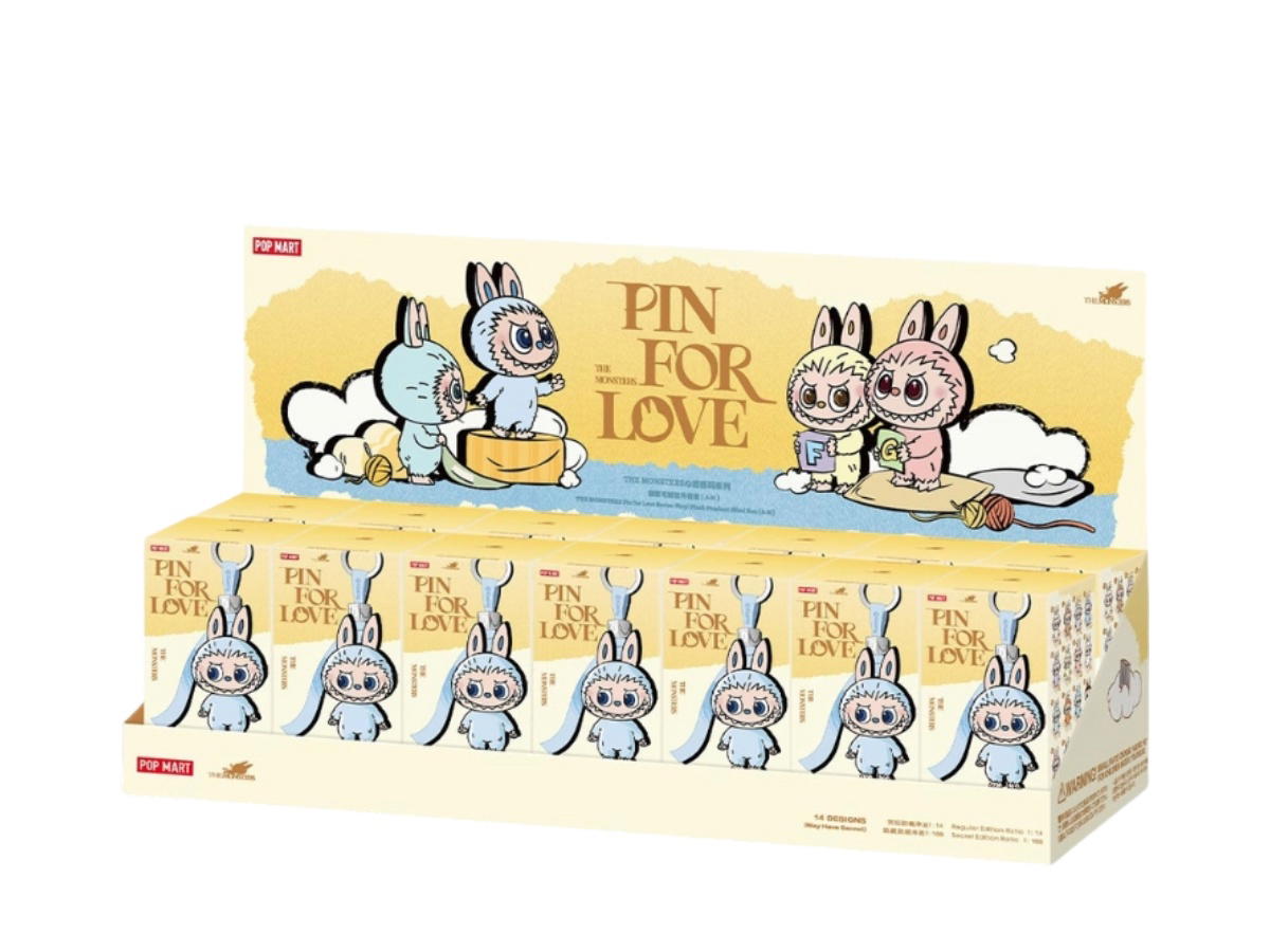 Pop Mart Pop Mart Labubu The Monsters Pin For Love Series-Vinyl Plush Pendant Blind Box (A-M) Whole Set