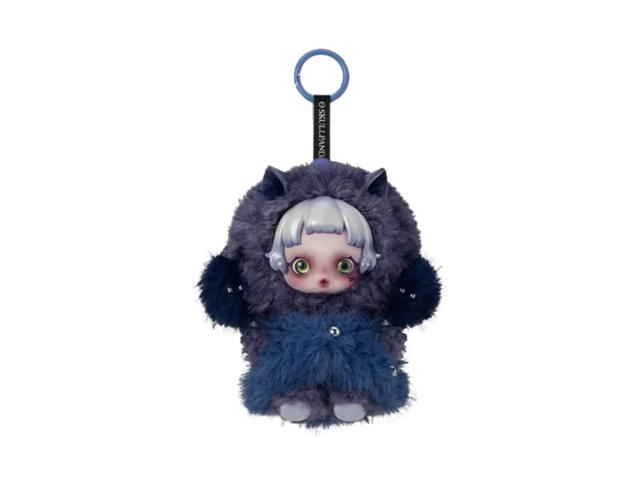 Pop Mart (เช็คการ์ด) Pop Mart Cerberus Skullpanda You Found Me! Series Plush Doll Pendant - view 1