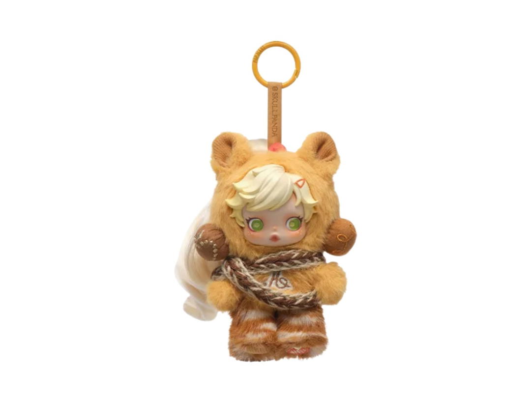 Pop Mart (เช็คการ์ด) Pop Mart Applejack Skullpanda × My Little Pony Series Plush Doll Pendant