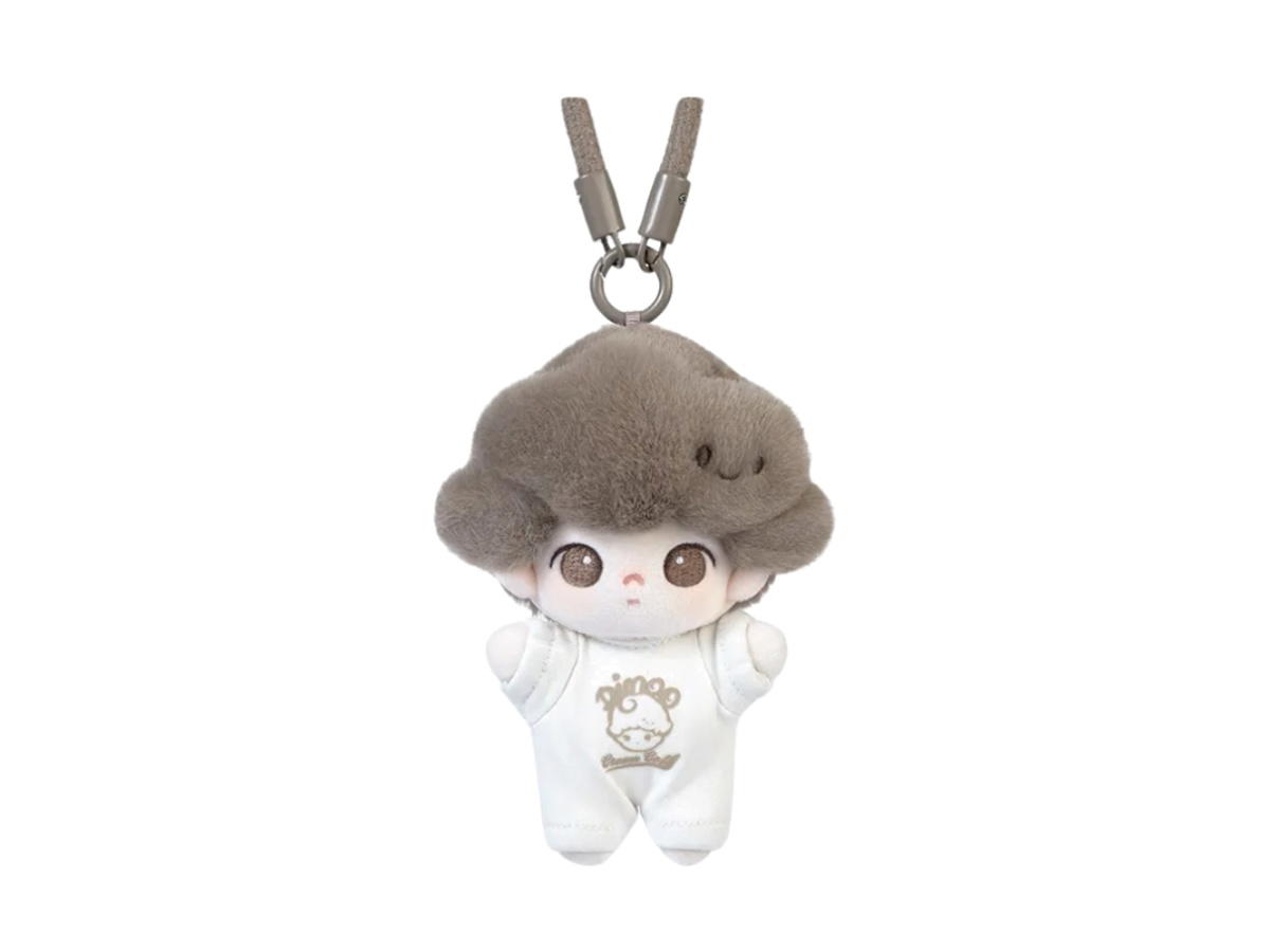 Pop Mart (เช็คการ์ด) Pop Mart Aromatic Mocha Dimoo Crush On Coffee Series-Soft-Faced Plush Keychain Blind Box