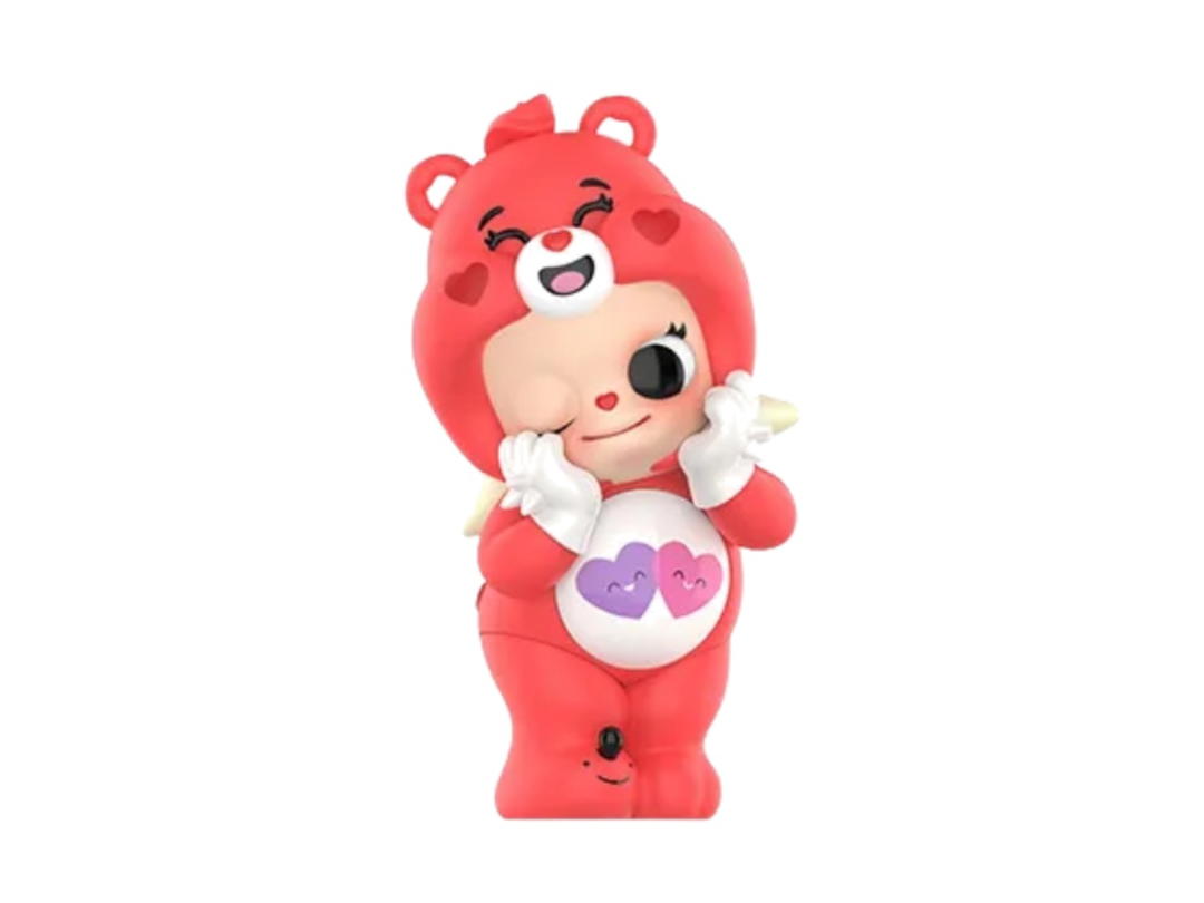 Pop Mart (เช็คการ์ด) Pop Mart Always There Bear Zsiga × Care Bears Series Figures