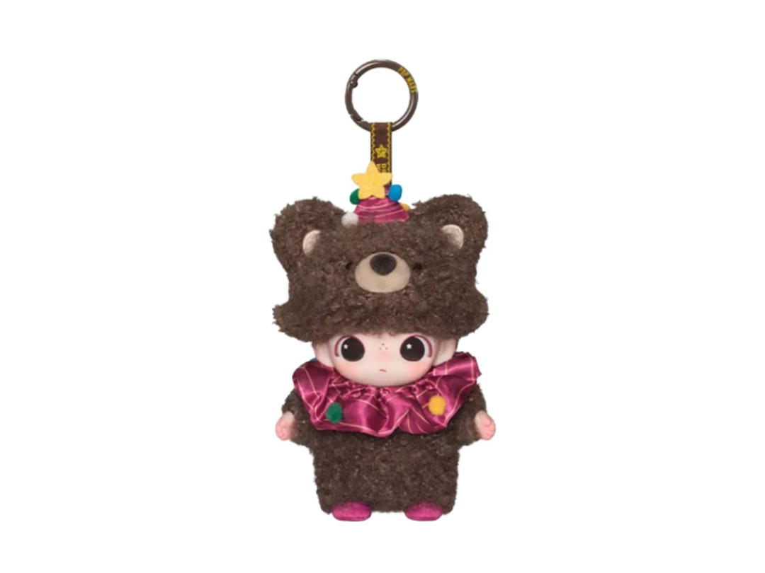 Pop Mart (เช็คการ์ด) Pop Mart Ballet Bear (Secret Edition) DIMOO The Secret Theatre Club Series-Vinyl Plush Pendant Blind Box