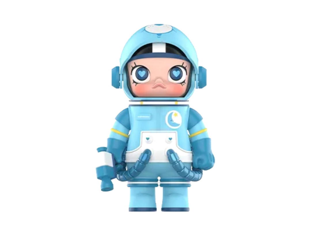 Pop Mart (เช็คการ์ด) Pop Mart Bedtime Bear (Special) Mega Space Molly 100% Series4