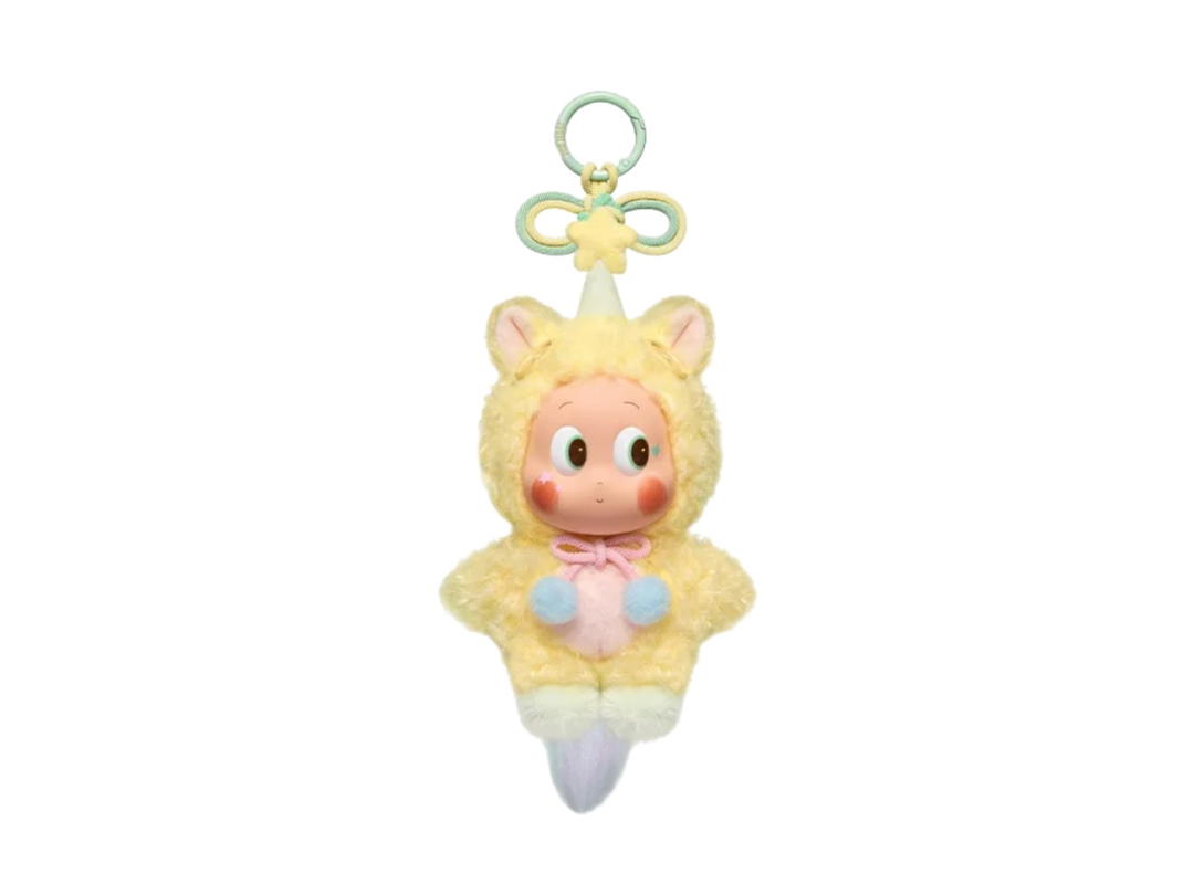 Pop Mart (เช็คการ์ด) Pop Mart Best Dream Have A Good Run Series Plush Pendant Blind Box