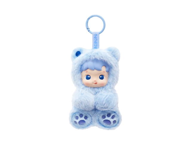 Pop Mart (เช็คการ์ด) Pop Mart Blueberry Flavor Hacipupu Gummy Bear Series-Vinyl Plush Pendant Blind Box Single Box - view 1