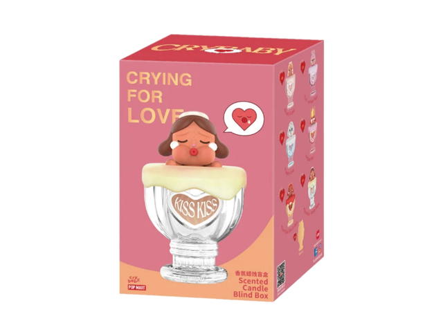 Pop Mart (เช็คการ์ด) Pop Mart Be Mine (Secret Edition)(Crybaby Crying For Love Series Scented Candle Blind Box) - view 2