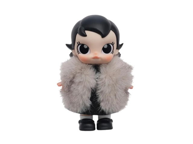 Pop Mart (เช็คการ์ด) Pop Mart I'm The Cool Kid (Secret Edition) Baby Molly Winter Fit Check Series-Vinyl Plush Pendant Blind Box - view 1