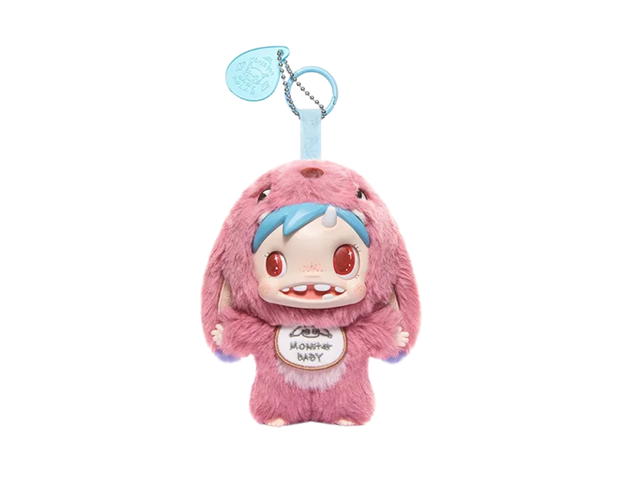 Pop Mart (เช็คการ์ด) Pop Mart Buboo Polar-Monster Baby Collection Series Plush Pendant Ver.1 - view 1