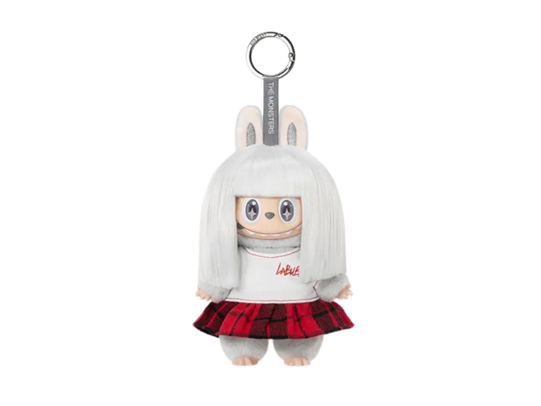 Pop Mart (เช็คการ์ด) Pop Mart Born Rebel THE MONSTERS Hair Salon Series Vinyl Plush Pendant Blind Box
