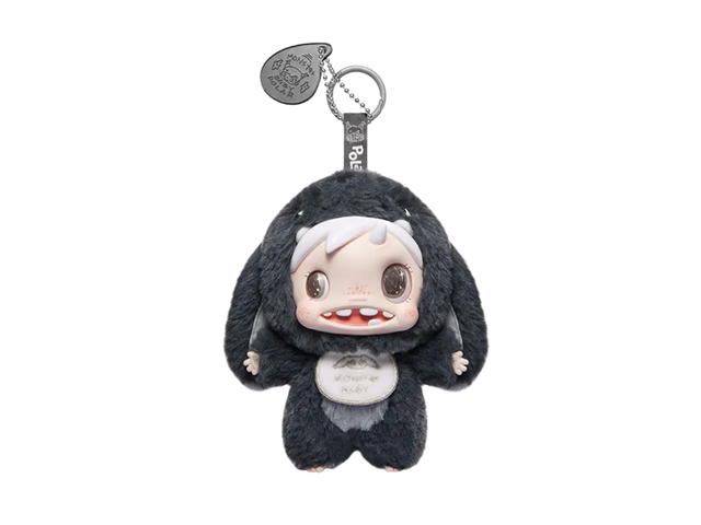 Pop Mart (เช็คการ์ด) Pop Mart Buboo (Black) (Secret Edition-A) Polar-Monster Baby Collection Series Plush Pendant Ver.1 - view 1