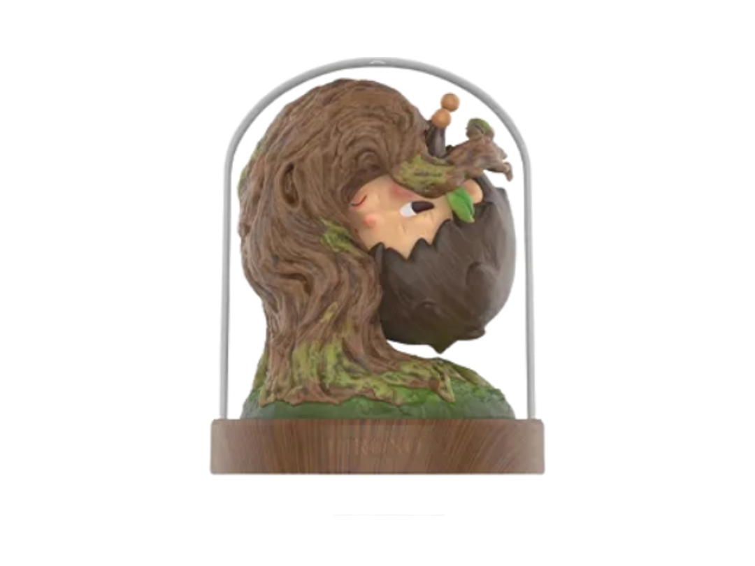 Pop Mart (เช็คการ์ด) Pop Mart Boundary (Secret Edition) Hirono Tamed Wildgrass Series Figures