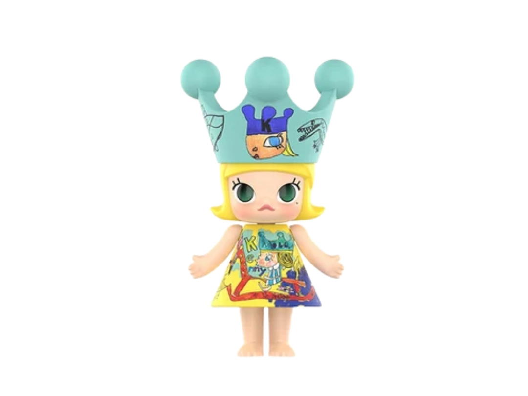 Pop Mart (เช็คการ์ด) Pop Mart Childishness 2025 Mega Royal Molly Series 1