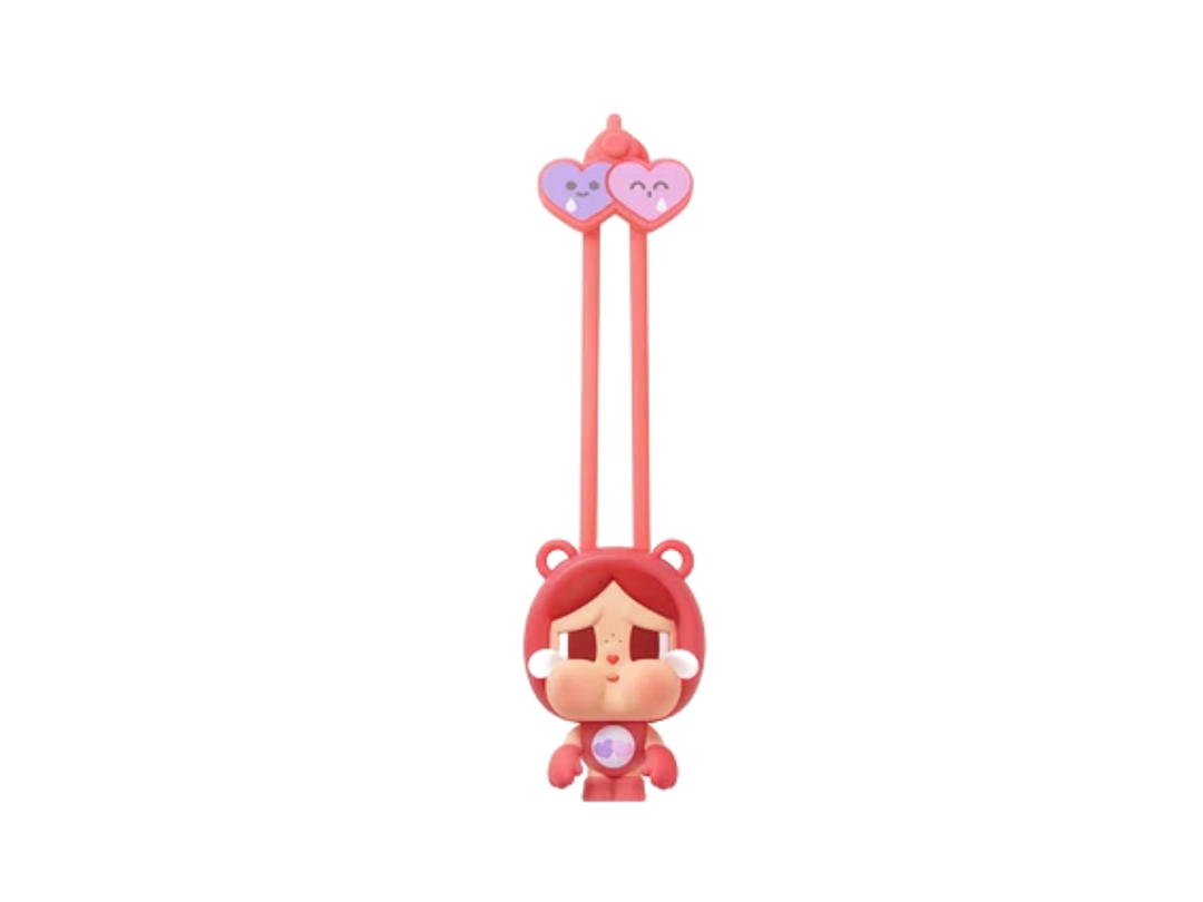 Pop Mart (เช็คการ์ด) Pop Mart Always There Bear CRYBABY × Care Bears Series-Mini Light Blind Box