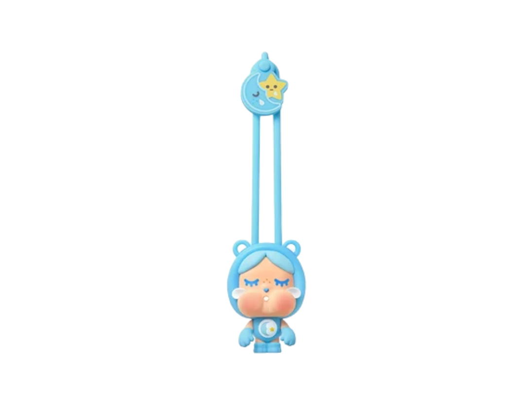 Pop Mart (เช็คการ์ด) Pop Mart Bedtime Bear CRYBABY × Care Bears Series-Mini Light Blind Box