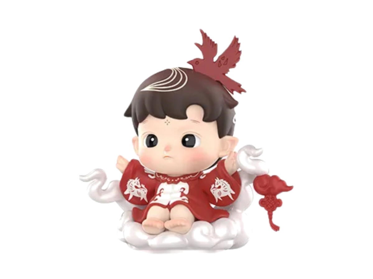 Pop Mart (เช็คการ์ด) Pop Mart Clouds Bearing Blessings The Golden Gallop Series Figures